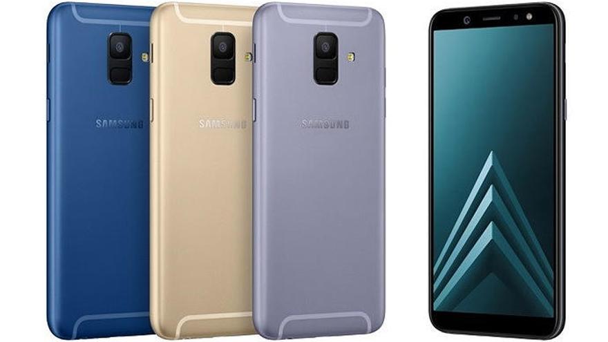 Los nuevos Samsung Galaxy A6.