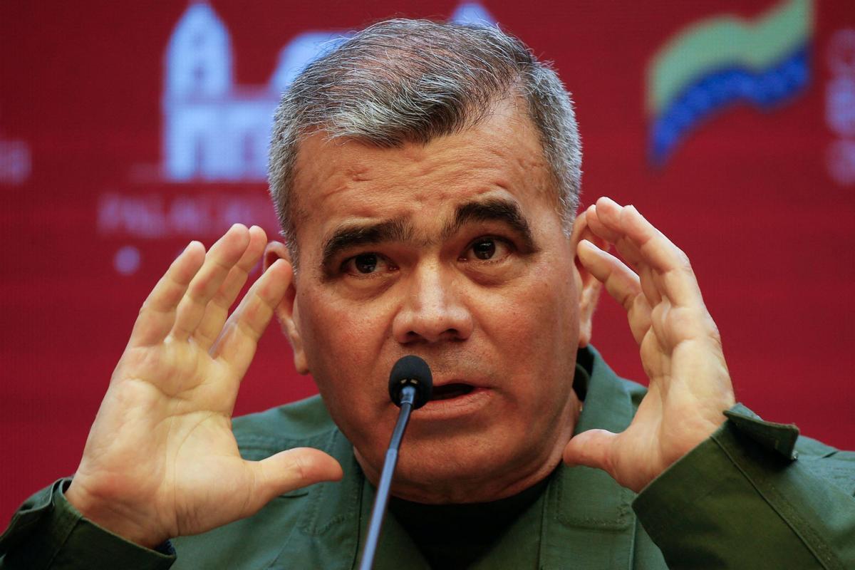 El ministro venezolano Vladimir Padrino López.