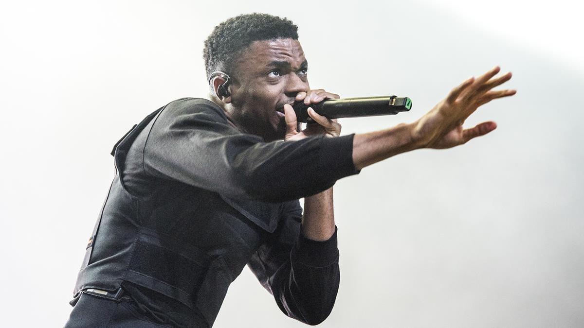 Vince Staples, durante su actuación en el Primavera Sound