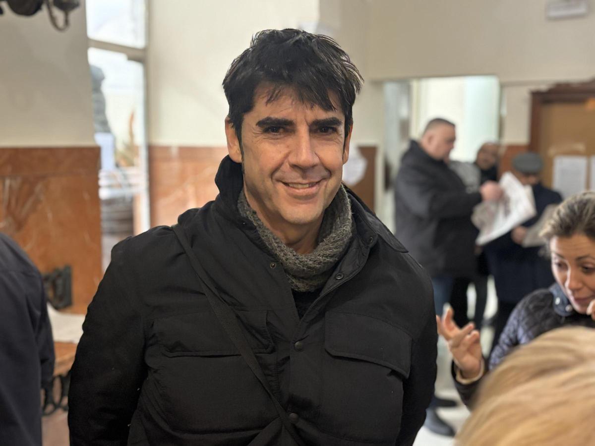 Jesús de Aguirre, vocal de la Asociación Ciudadana de Apoyo al Pueblo Migrante de Badajoz.