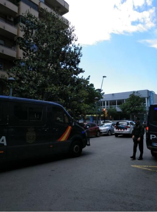 Registre policial a la Fundació Plataforma Educativa de Girona