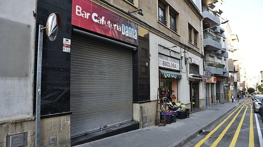 El bar Danna ahir a la tarda estava tancat