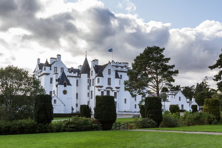 El castillo de Blair es para obligatoria si visitas Pitlochry.