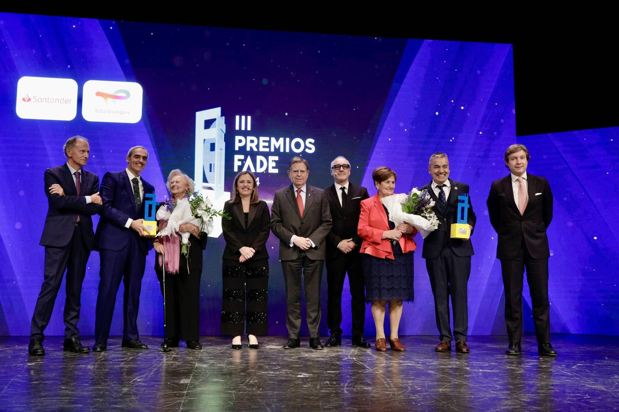 Así fue la entrega de los premios de la FADE