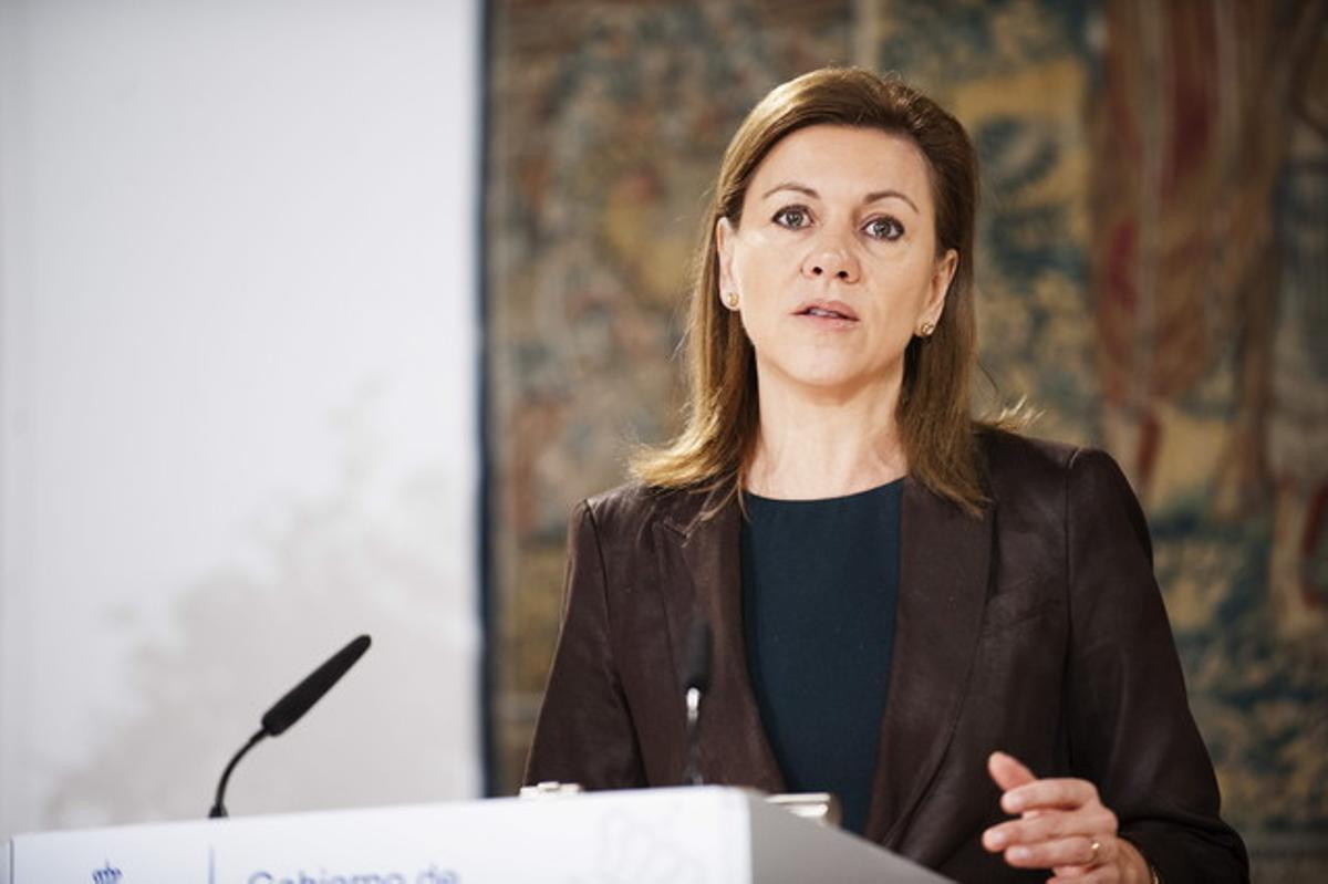 María Dolores de Cospedal. María Dolores de Cospedal.