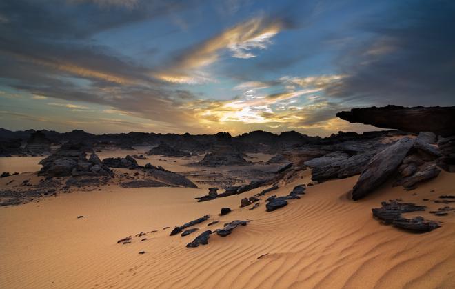 desierto de libia