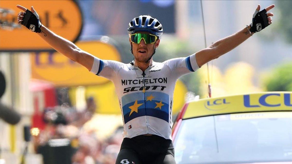 Matteo Trentin venció en la etapa 17 del Tour de Francia