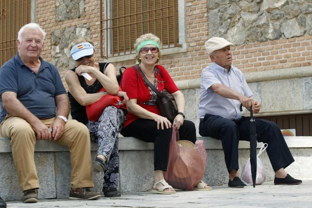 Bajada de la Virgen de la Fuensanta a Murcia