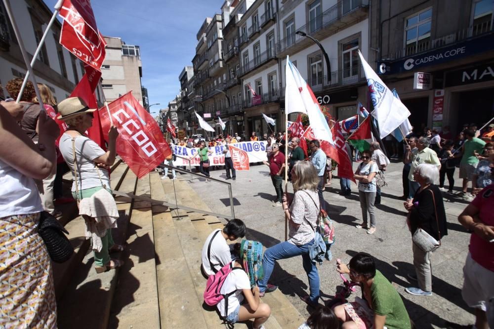 Manifestación en apoyo a los refugiados