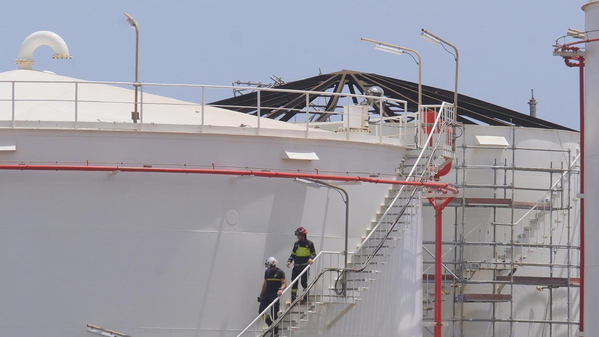 Tragedia laboral en Telde: la operadora del tanque de combustible que explotó asegura la estructura