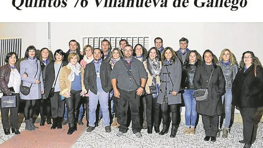 Los quintos de 40 se reúnen