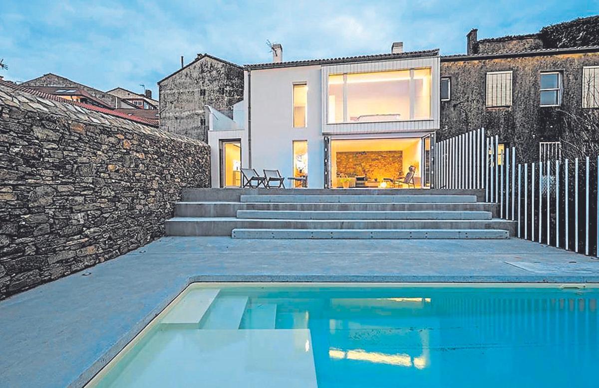 Casa rehabilitada en el casco histórico