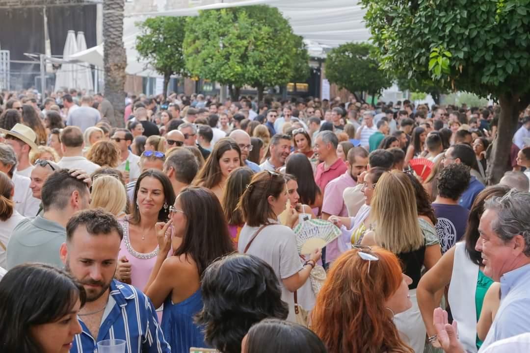 Ambiente en un viernes de feria insuperable en Mérida