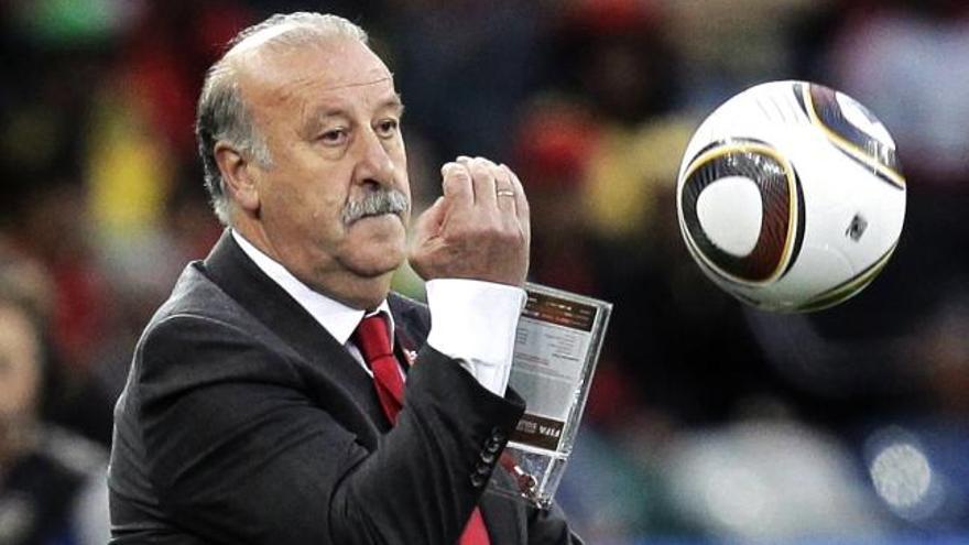 Vicente del Bosque, tras la derrota de la Selección Española