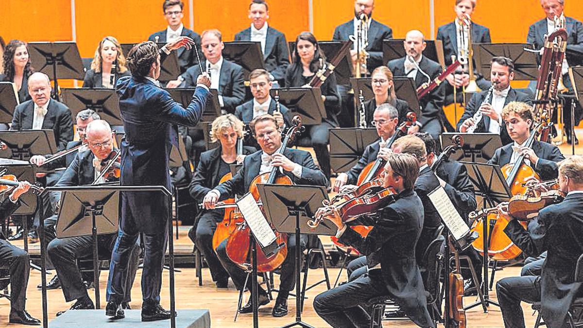 Concierto de la Filarmónica de Viena en el Auditorio de Oviedo, en 2024.