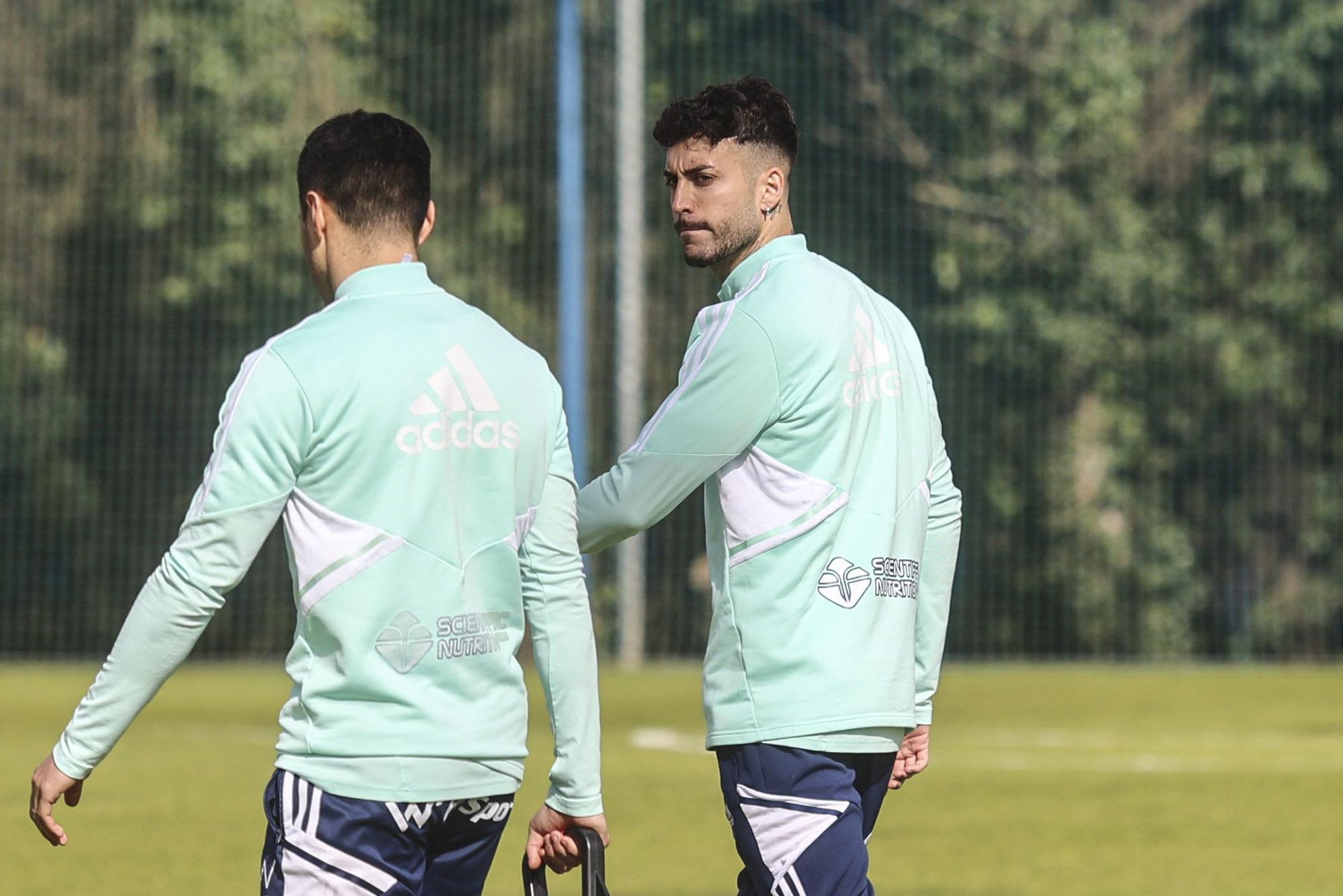 EN IMÁGENES: el entrenamiento del Oviedo