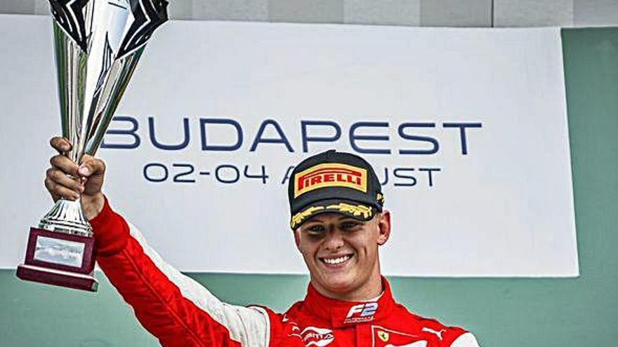 Mick Shumacher logra en Hungaroring su primera victoria