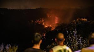 Els Mossos investiguen si l’incendi de Collserola va començar per una «acció humana»
