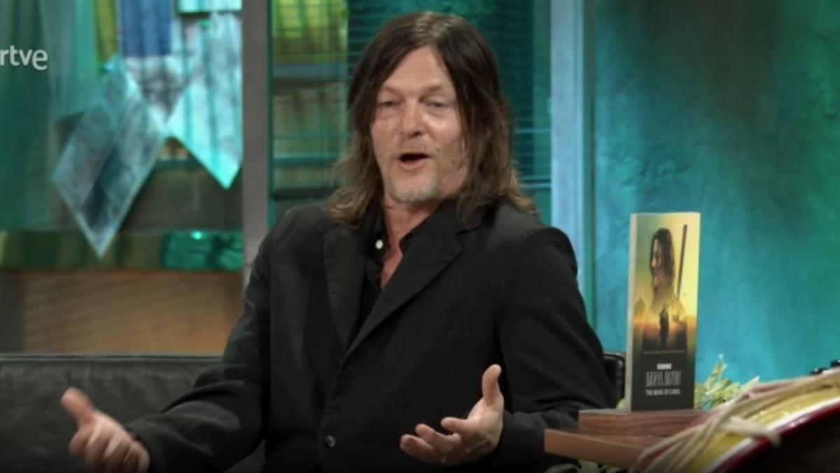 Norman Reedus anoche en "La Revuelta"