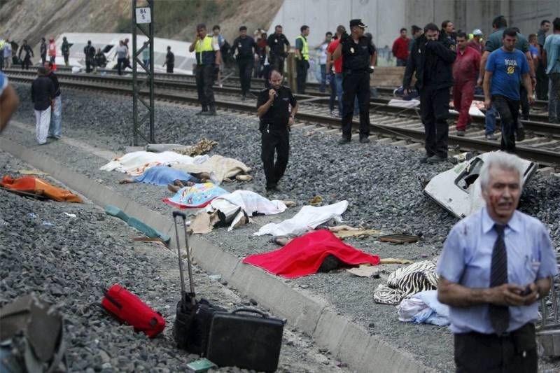 Fotogalería del accidente de Santiago