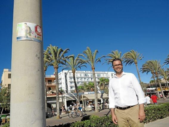 José Hila besucht die Playa de Palma