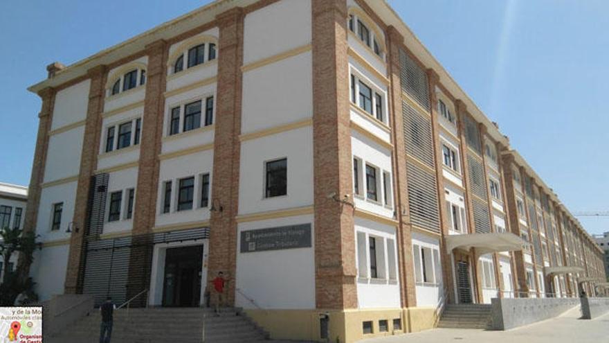 Oficinas de Gestrisam, la empresa de recaudación del Ayuntamiento, en Tabacalera.