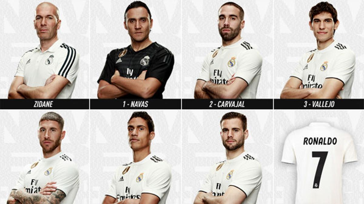 Cristiano Ronaldo absent as Real Madrid launch new shirt