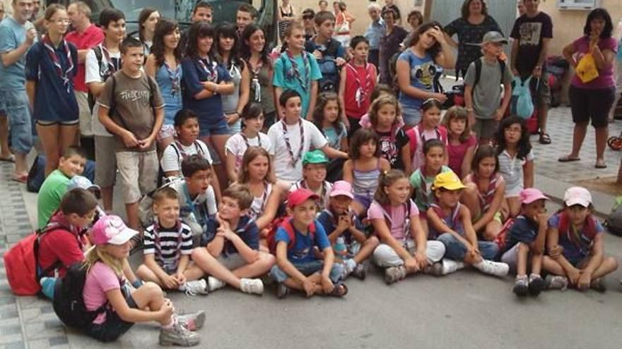 El Grup Scout Tramuntana parte hacia la Seu d&#039;Urgell