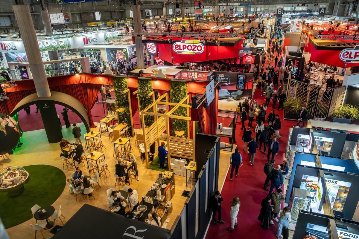 Ambiente en el primer día de Alientaria en la Fira de Barcelona
