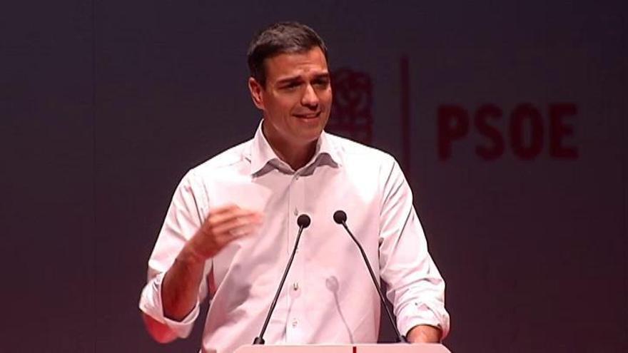 Pedro Sánchez desafía a quienes le "derrocaron"