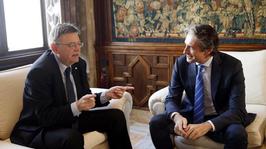 Puig y De la Serna, hoy, en el Palau de la Generalitat.