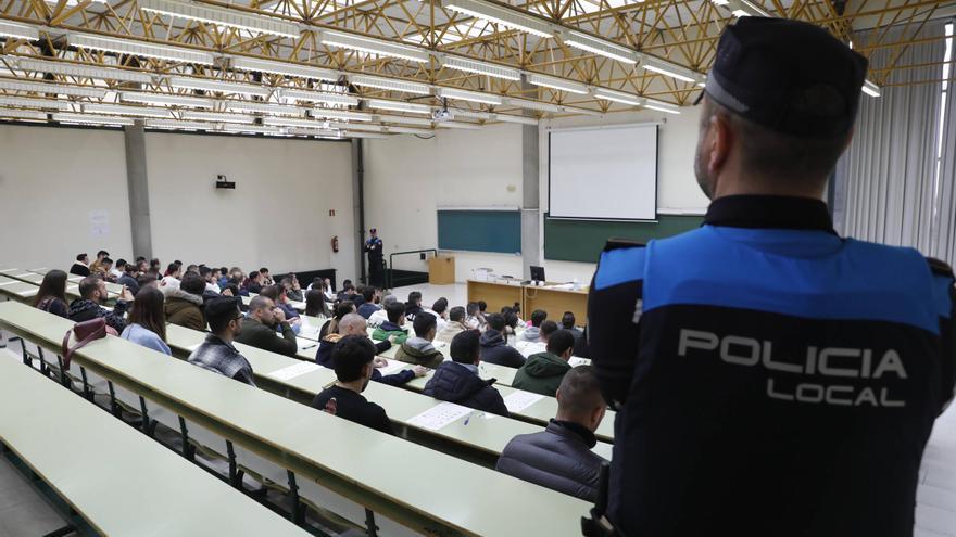 Exámenes para la bolsa de empleo de la Policía Local de Oviedo