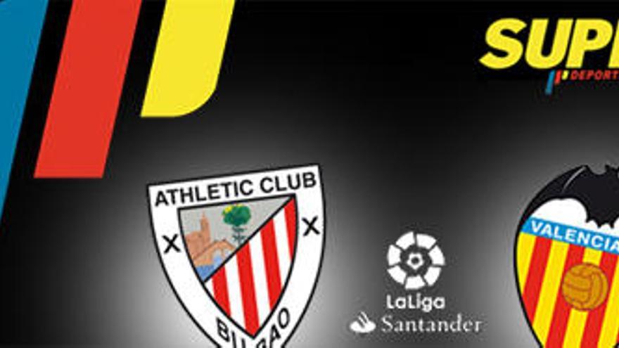 Horario y dónde ver el Athletic-Valencia