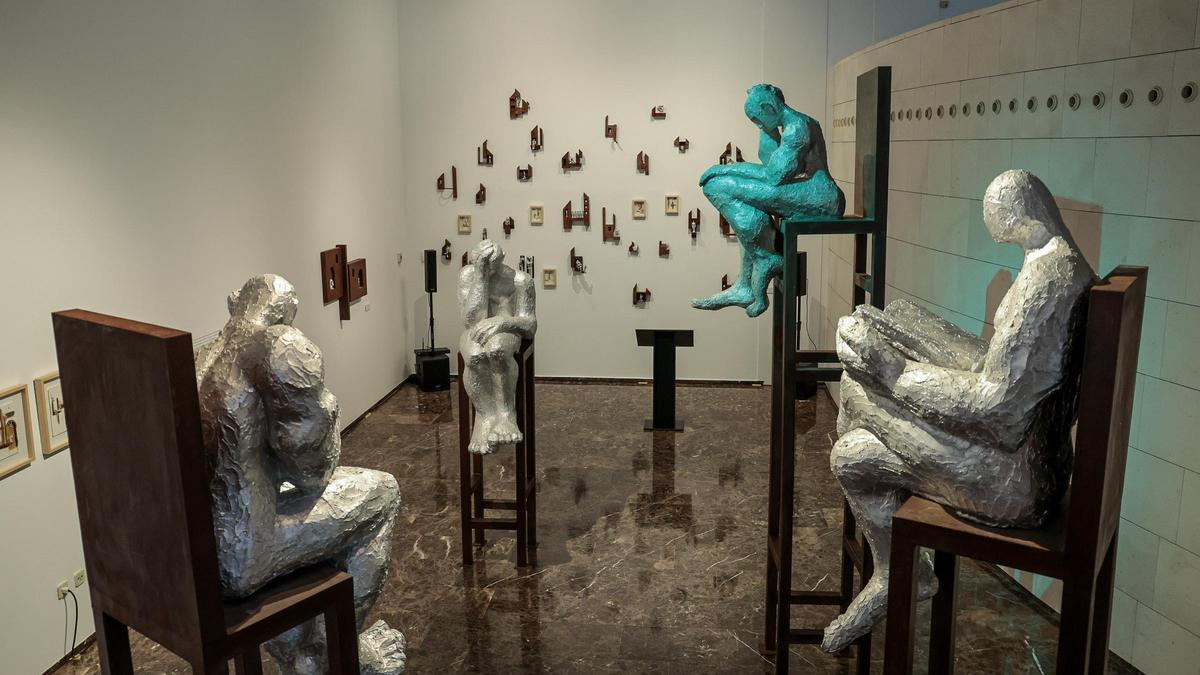 La obra escultórica de Moisès Gil que aborda la evolución humana desde Elche