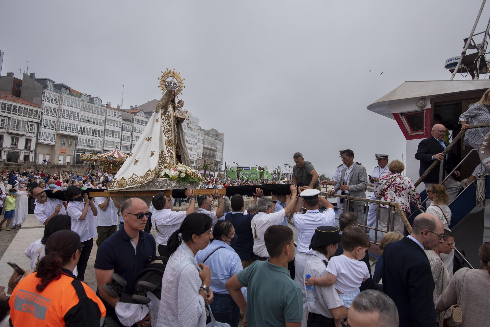 Procesión del día del Carmen de la iglesia de San Jorge