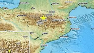 Terremoto de 3,3 en Huesca