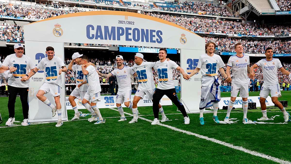 Las mejores imágenes de la celebración del título de Liga del Real Madrid