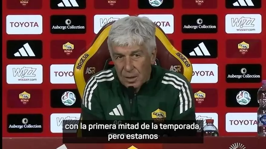 Gasperini: "Hemos mejorado en comparación con la primera mitad de la temporada"