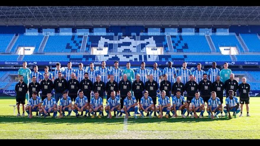 Así se hizo la foto la plantilla del Málaga CF 2002/23