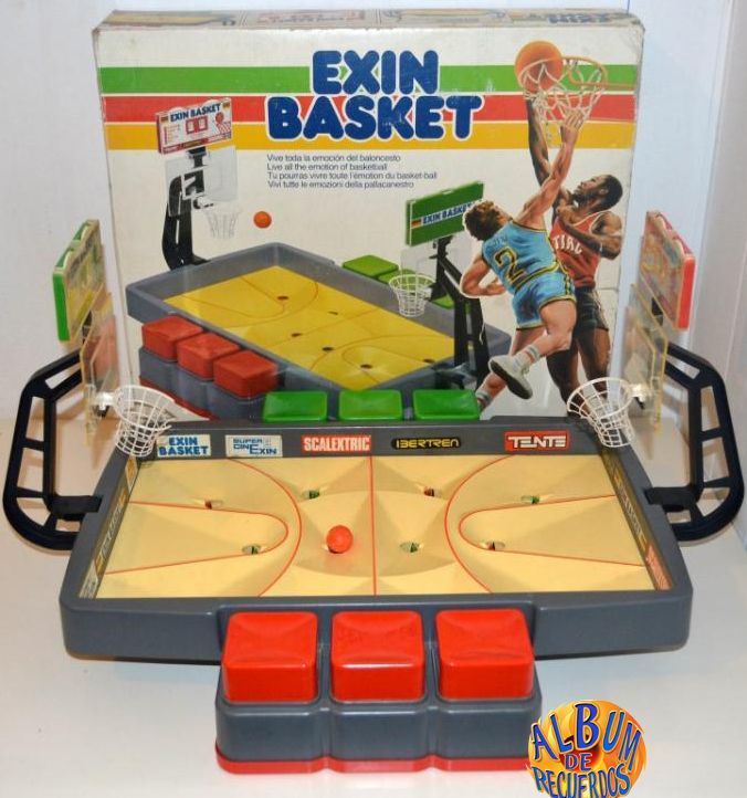 El Exín Basket fue uno de los juegos no electrónicos que más se regaló en la época