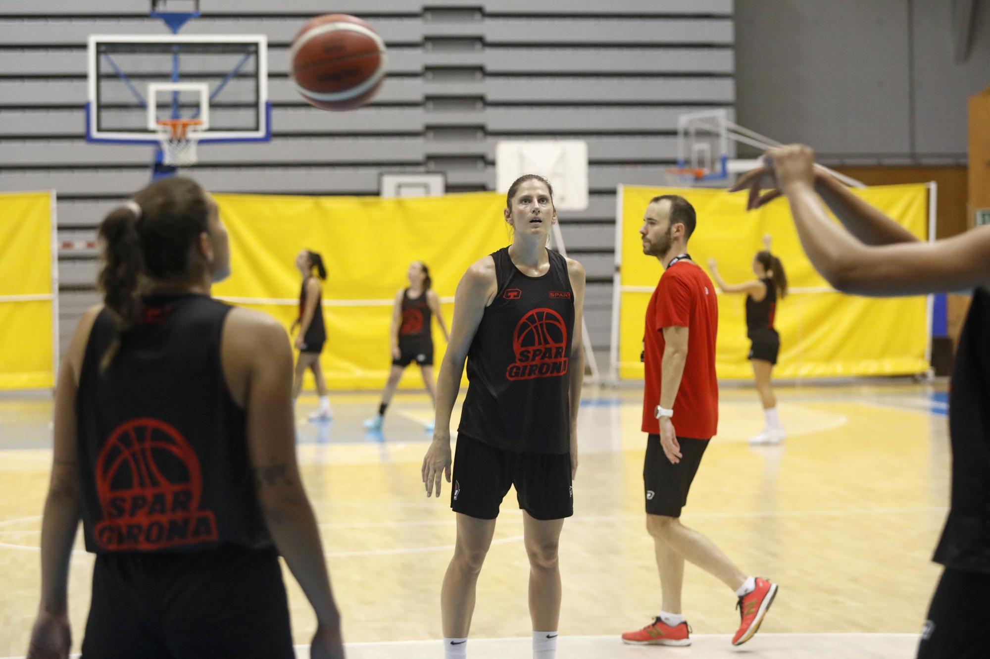 Primer entrenament de l'Spar Girona