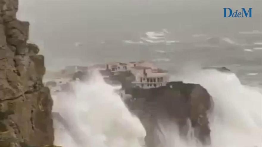 Borrasca Gloria en Mallorca: Las olas gigantes más peligrosas del temporal