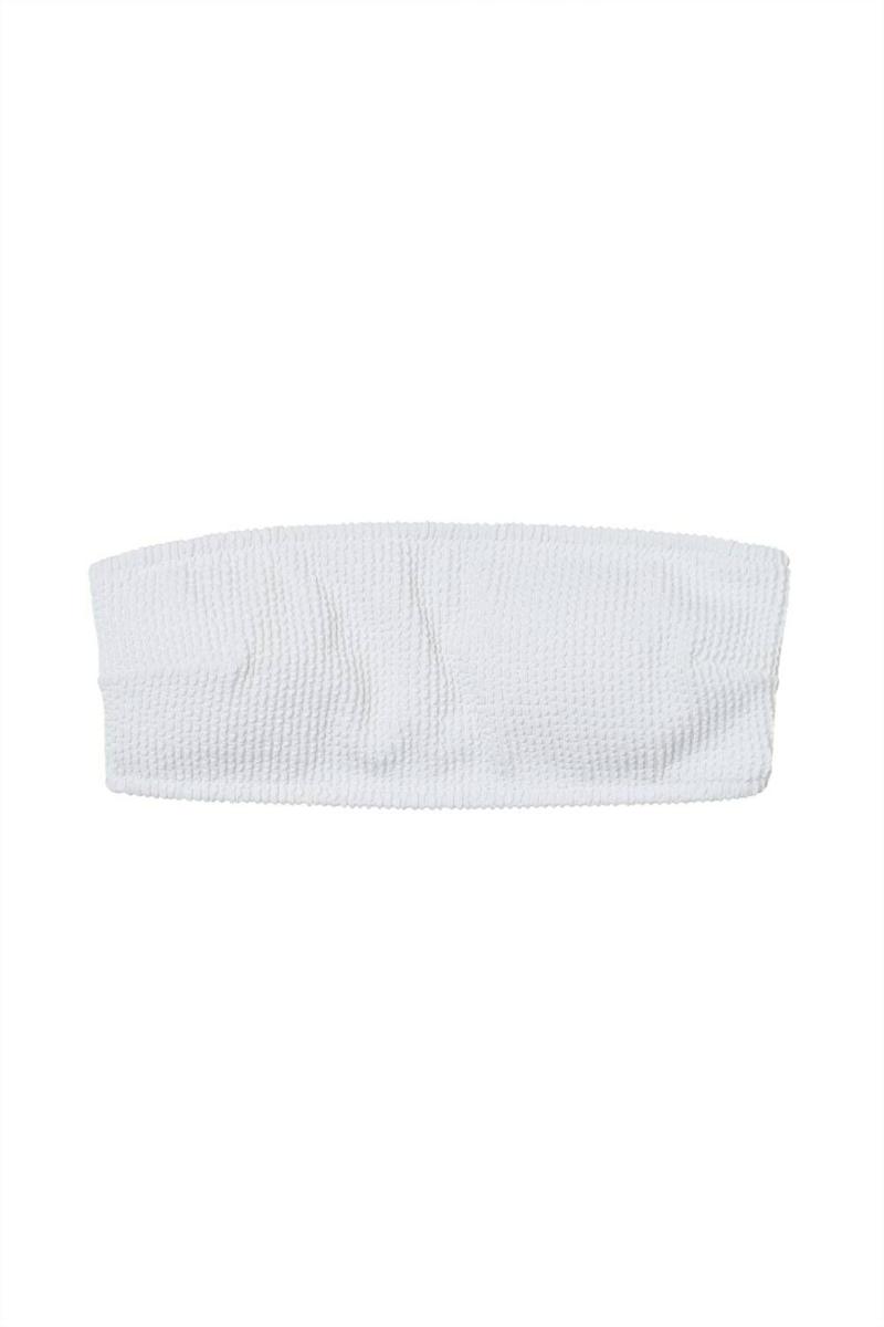 Bandeau blanco de H&amp;M