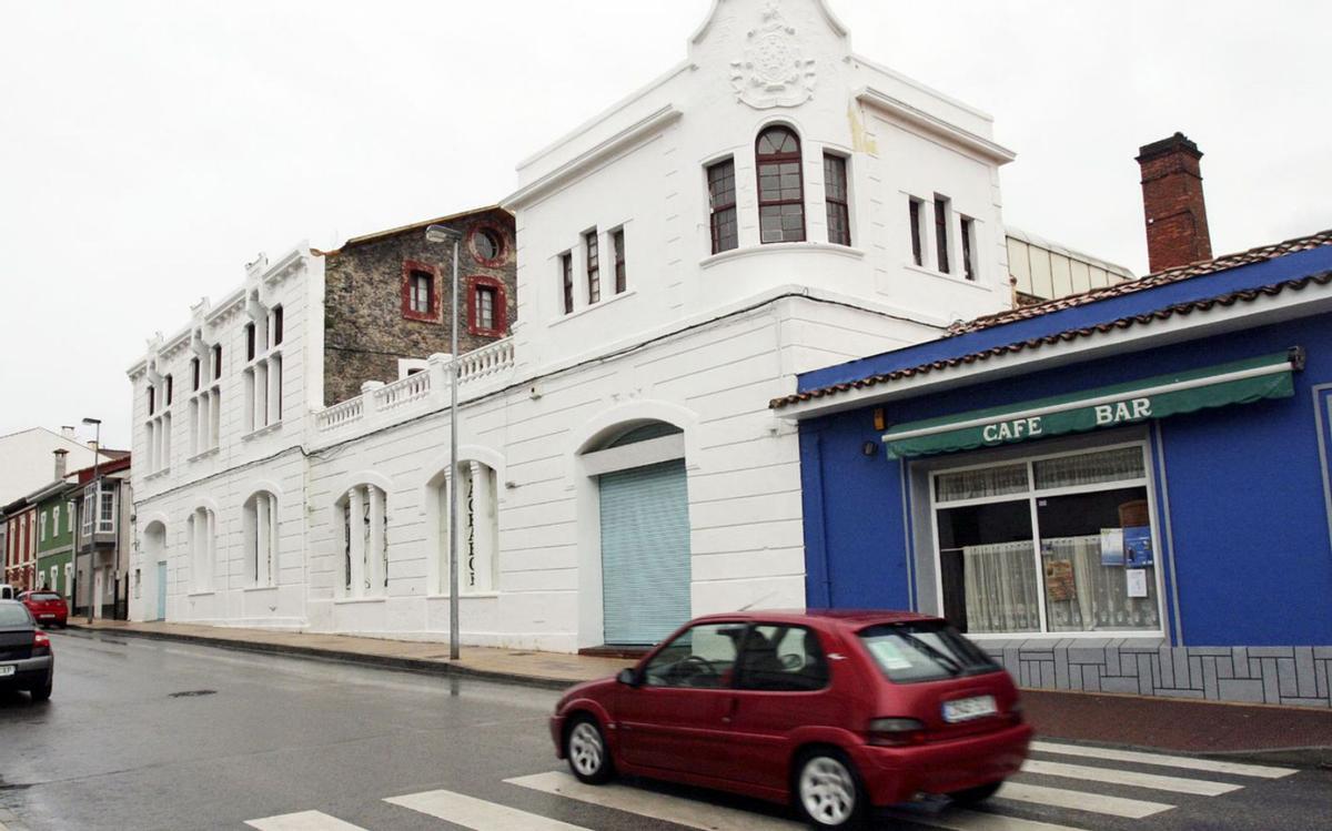 El edificio, en tiempos mejores de conservación.