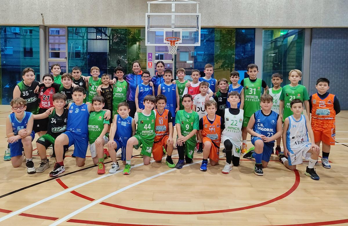 Los Benjamines brillaron en las Jornadas de Detección en Alicante, Gata de Gorgos, Anna, La Cañada y Burriana