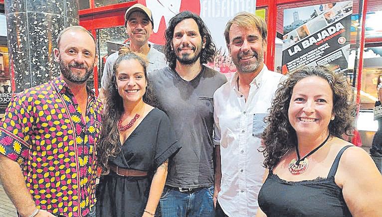 Jordi Company, Myriam Porteña, Miquel Cerdà, Alejandro Díez, Alfonso Jaume y Paqui Pedrosa.