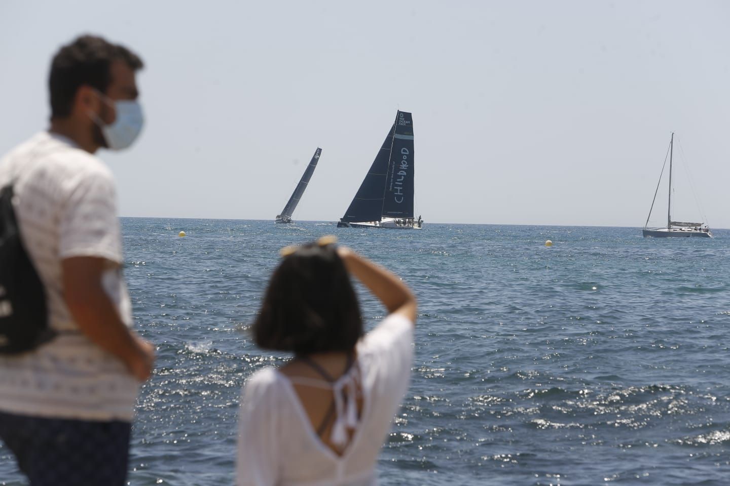 La flota de la Ocean Race Europe deja Alicante rumbo a Génova