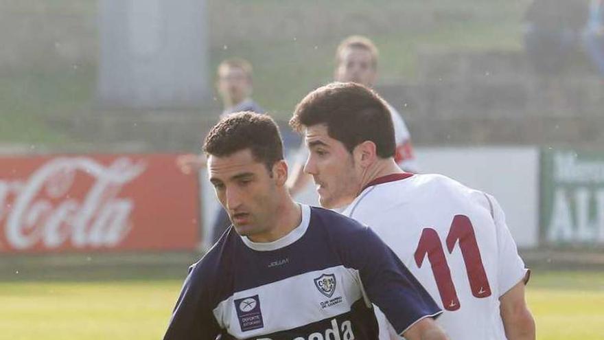 Pablo Suárez con Yoni (Gijón Industrial).