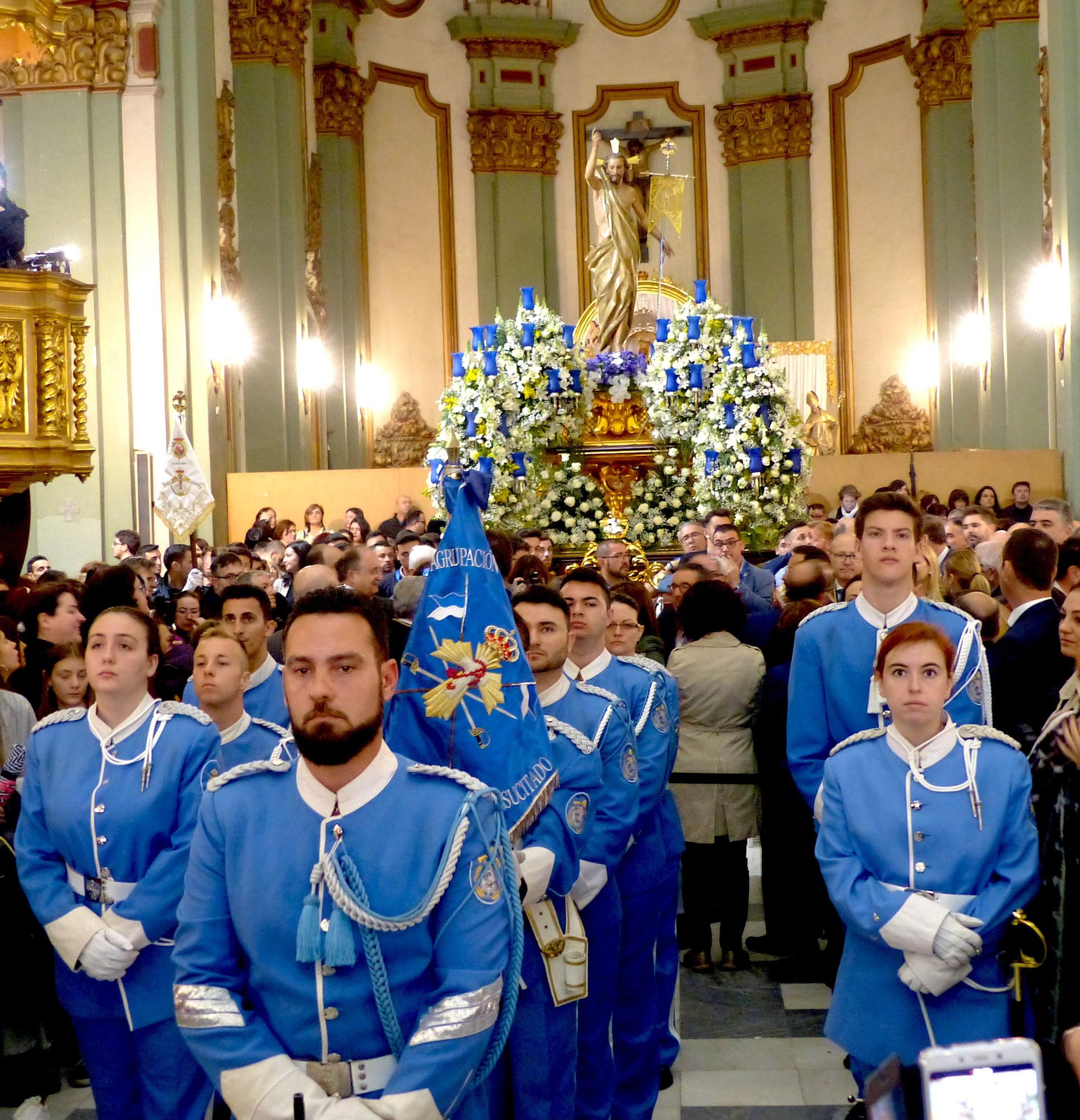 Escolta y Honores del Resucitado.