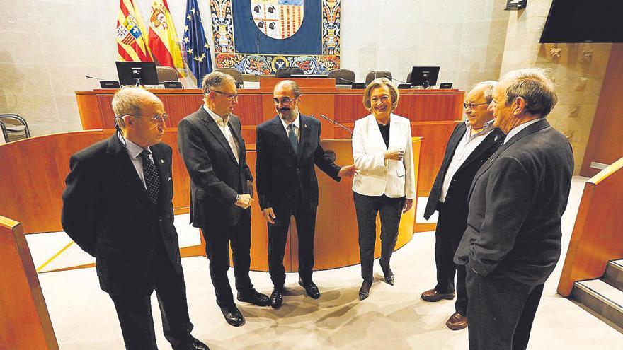 La visión de los presidentes sobre la financiación en Aragón: Pacto en el reparto; brecha en la fiscalidad